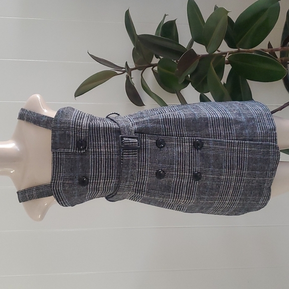 Chao Chao Jia Dresses & Skirts - Chao Chao Jia Short Dress Plaid Korean Fashion Size Small